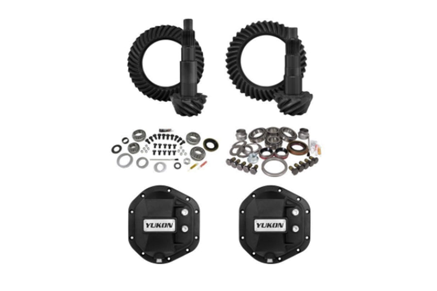 Yukon Stage 2 Jeep Re-Gear Kit w/ Covers - 5.13