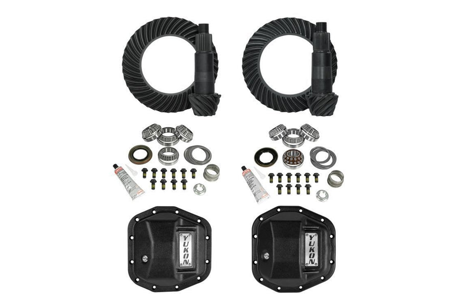Yukon Stage 2 Re-Gear Kit w/ Covers - 3.73 Ratio, Dana 44