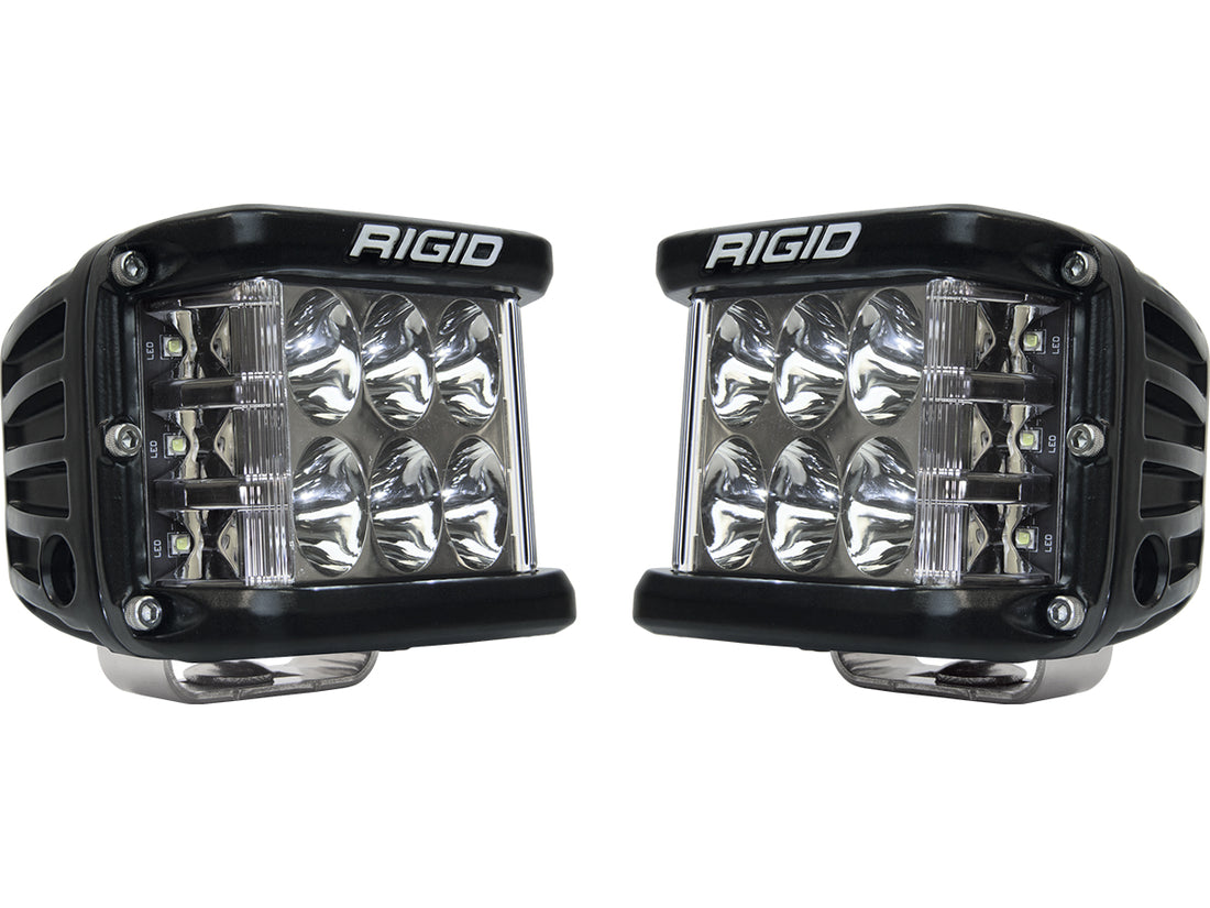 Rigid Industries D-SS PRO Driving Side Shooter LED Cube, Pair