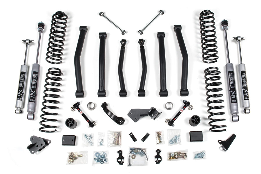 BDS Suspension 4in Suspension Lift Kit w/ NX2 Nitro Shocks & Disconnects