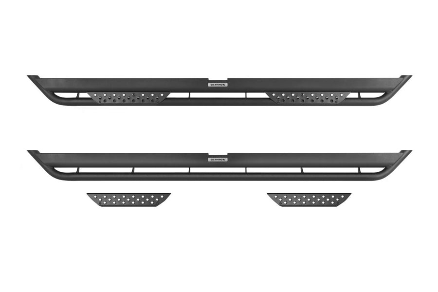 Go Rhino Dominator Xtreme DT Side Steps w/ Mounting Bracket Kit