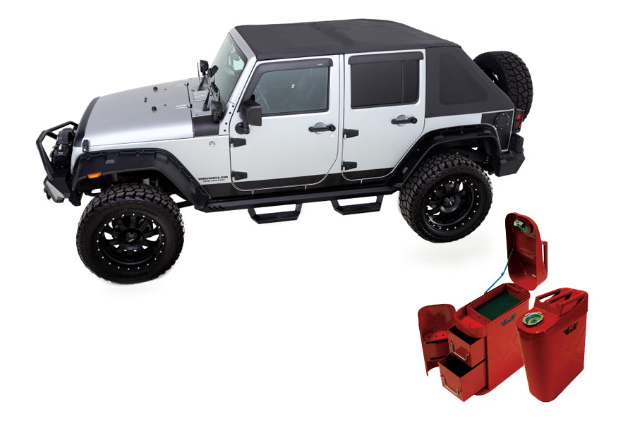 Rampage Products Trail View Soft Top W/ Trailcan