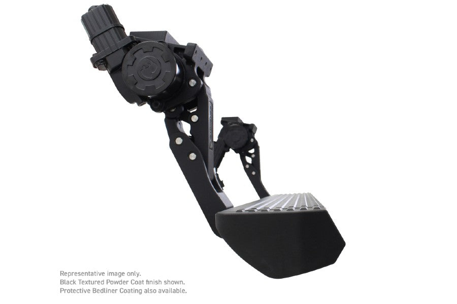 Go Rhino E-Board E1 Electric Running Board Kit, Textured Black, Cab Length