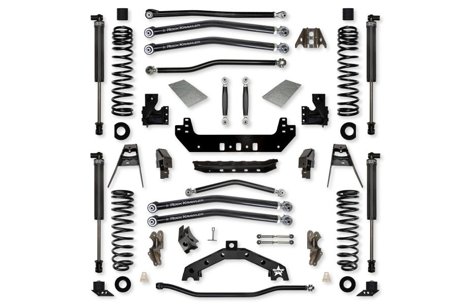 Rock Krawler 3.5in X-Factor X2 'No Limits' Long-Arm Lift Kit w/ RRD Shocks