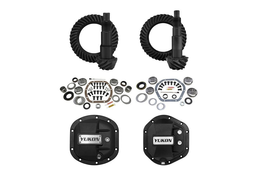 Yukon Stage 2 Jeep Re-Gear Kit w/ Covers - 5.13
