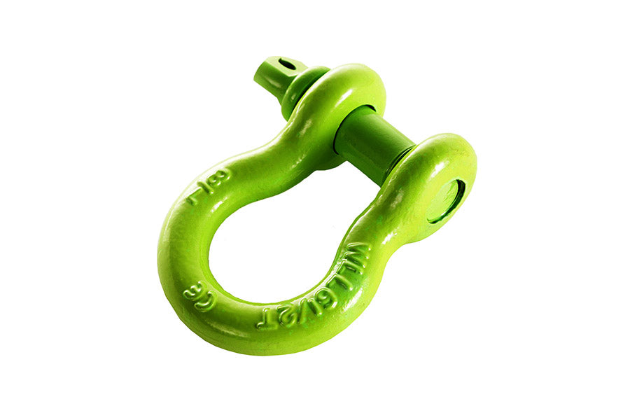 Rugged Ridge D-Shackle, 7/8-Inch, 13500 Pound, Green
