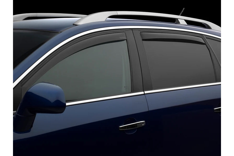 Weathertech Front and Rear Side Window Deflectors - Dark Tint