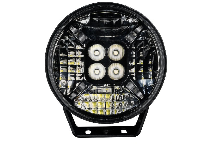 ORACLE 7in Multifunction 60W LED Spotlight Round - Post Mount