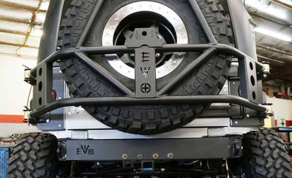 EVO Manufacturing Rear Bumper Fascia Black