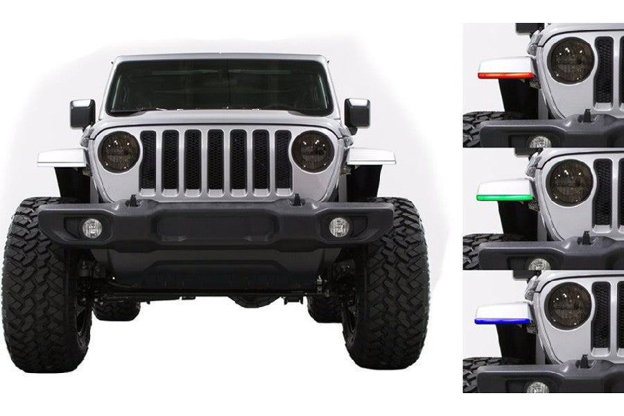Quake LED Slim DRL Sport/Sport S Fender Chop Kit w/RGB