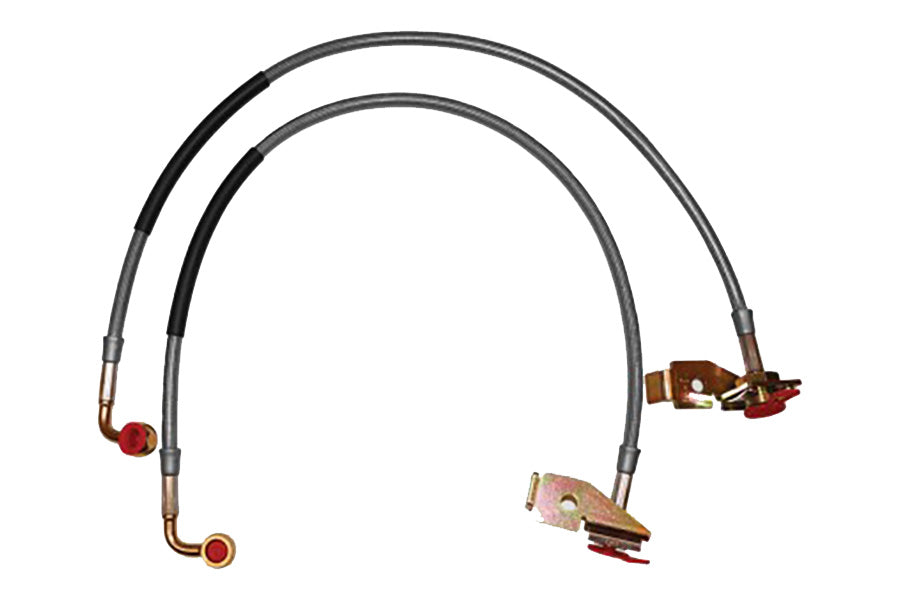 Rancho Performance Front Brake Lines - length - 24.5in
