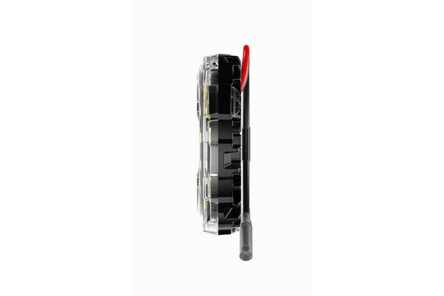 KC HiLiTES Cyclone V2 LED Single Light - Clear
