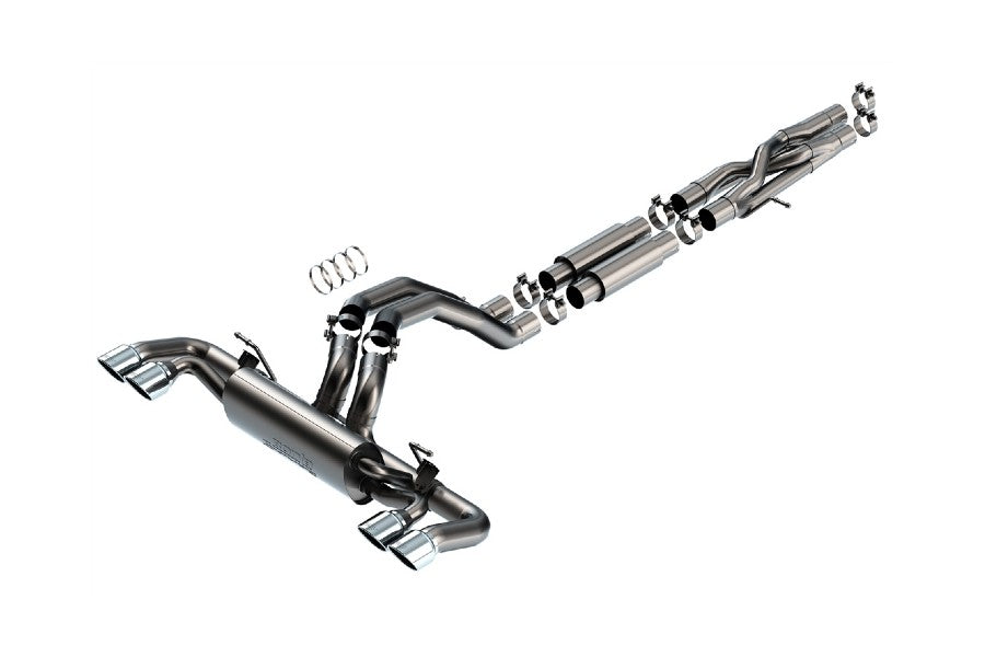 Borla Exhaust Wrangler Rubicon 392 Cat-Back Exhaust System S-Type – 6.4L, V8 - Black