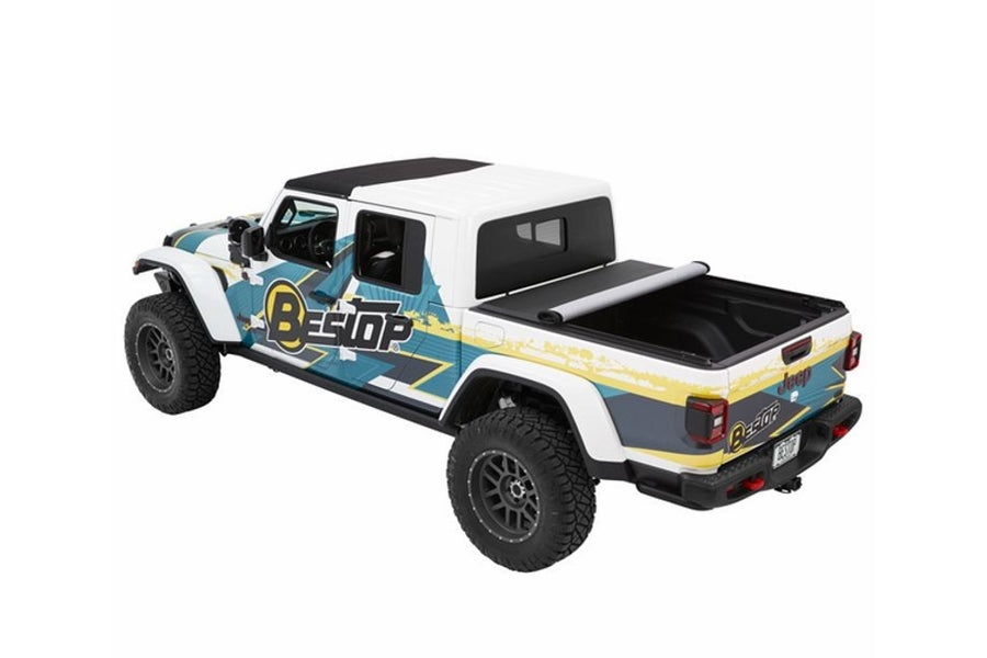Bestop EZ-Roll Soft Tonneau Cover - Black Diamond
