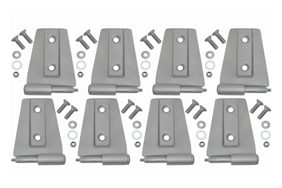 Kentrol 8-Pieces Door Hinge Set - Bare