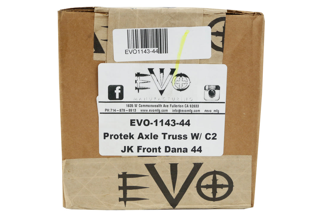 EVO Manufacturing ProTek Dana 44 Axle Truss w/C2 Gussets Front