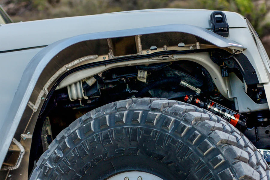 Next Venture Motorsports Aluminum High Line Fender Flares - Front