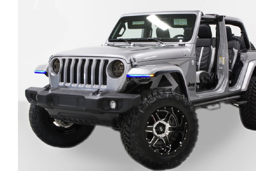 Quake LED Slim DRL Sport/Sport S Fender Chop Kit w/RGB