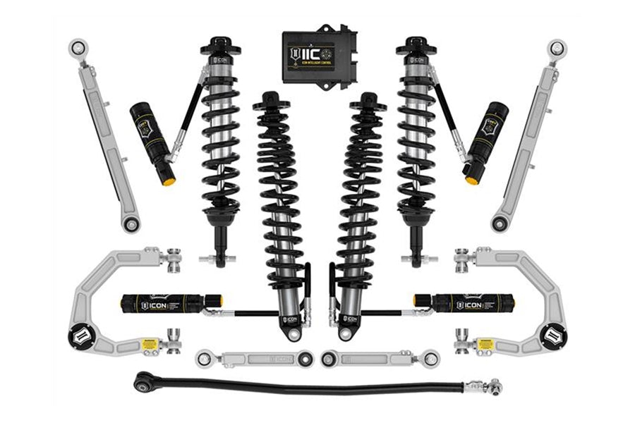 Icon Vehicle Dynamics 3-4in Stage 8 Lift Kit w/ UCA and Heavy Rate Rear Spring
