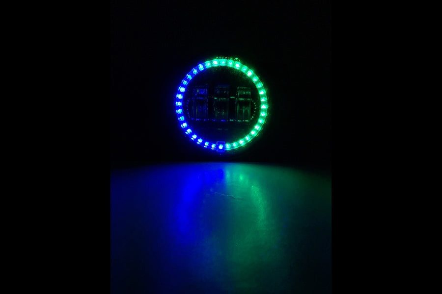Quake LED Tempest Series 7in HD RGB Headlight/Fog Light Kit