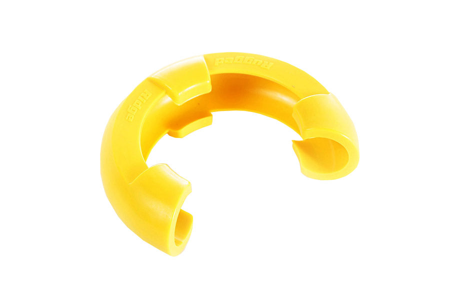 Rugged Ridge D-Shackle Isolator 3/4 Inch Kit, Yellow Pair