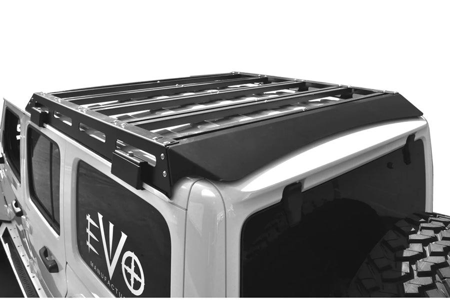EVO Manufacturing Trail Roof Rack, Aluminum - Black
