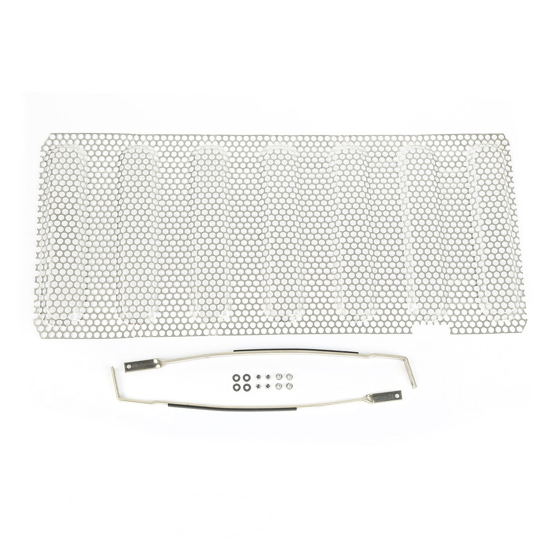 Rugged Ridge Grille Insert, Satin Stainless
