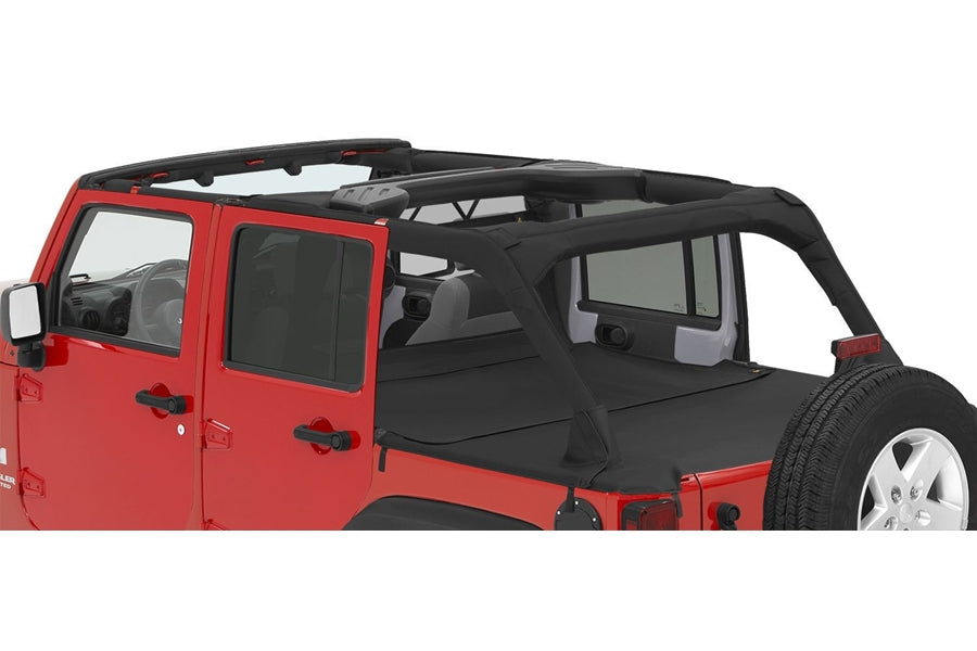 Bestop Cargo Cover Extension, Black Diamond