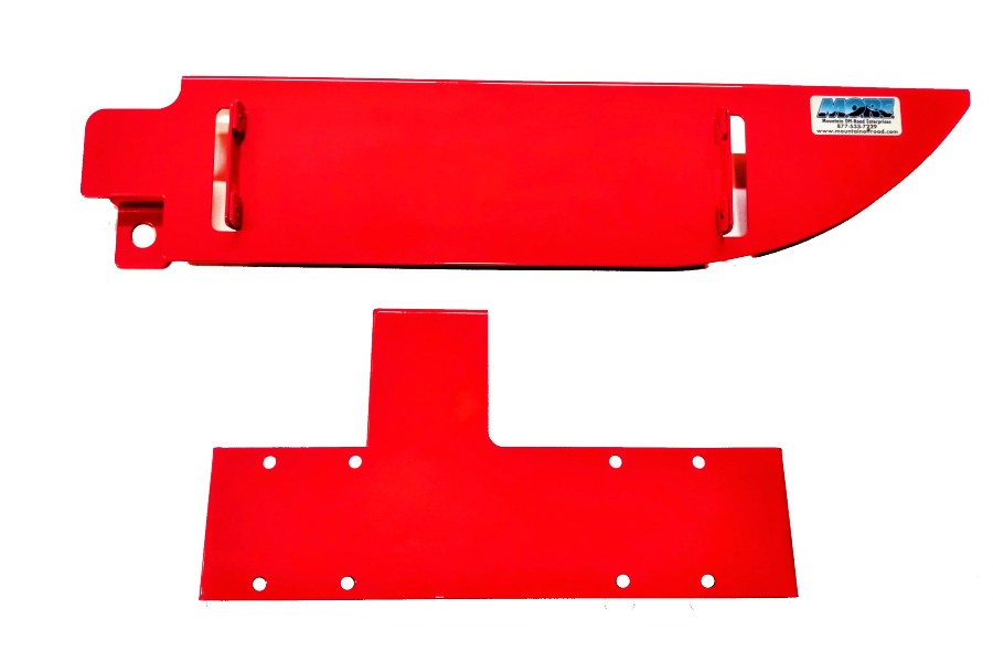 M.O.R.E. ARB Dual Air Compressor Mounting Bracket Red