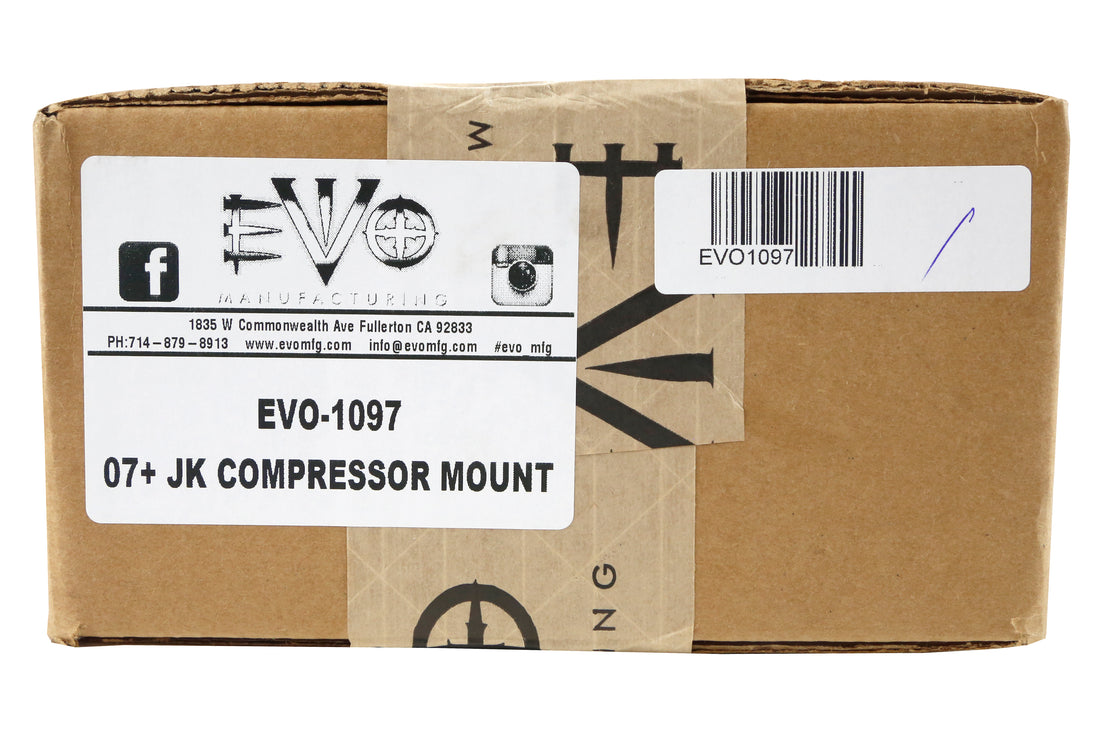 EVO Manufacturing Air Compressor Mount Kit