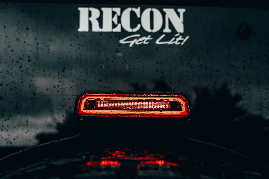 RECON Ultra High 3rd Brake Light Kit - Clear