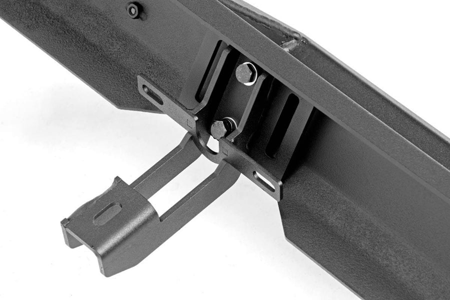 Rough Country Contoured Drop Steps - Black