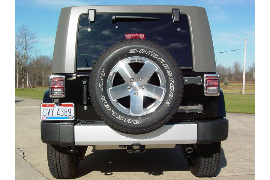 Kentrol Tailgate Hinge Set - Polished Silver
