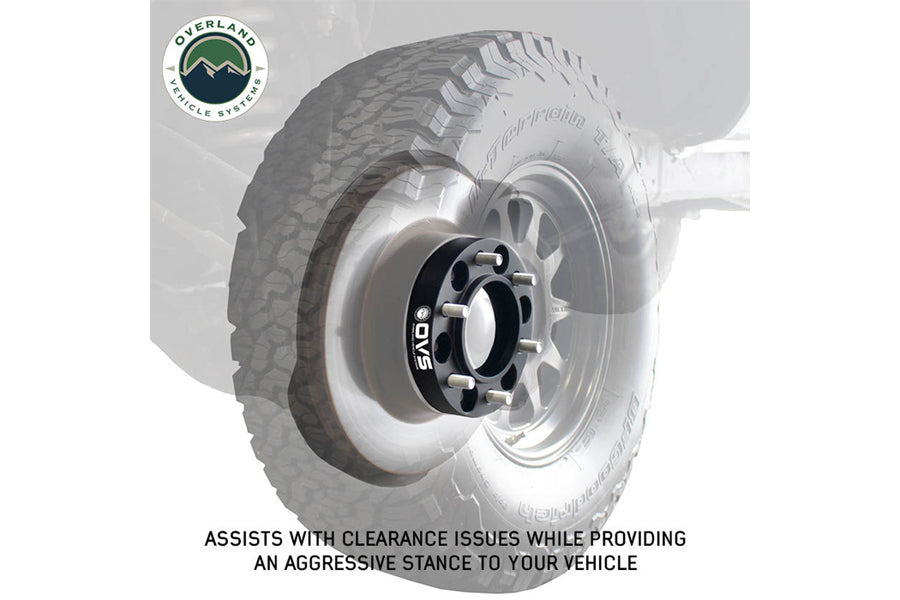Overland Vehicle Systems 5x5 1.75  Wheel Spacer - Pair
