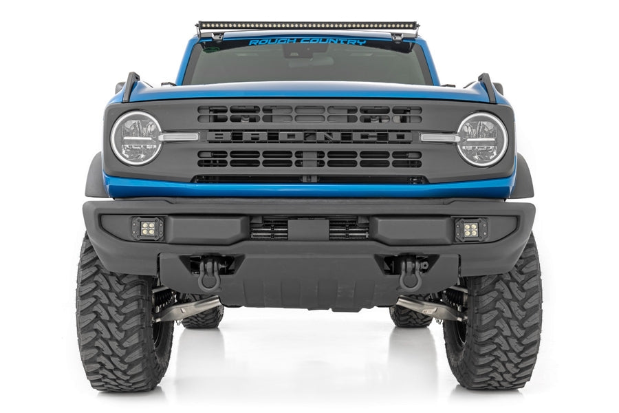Rough Country Tow Hook Brackets w/ D-Rings