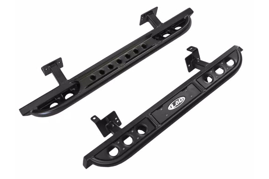 LOD Signature Series Rock Sliders Black Texture