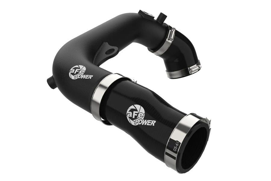 aFe POWER BladeRunner 2.5in Hot Charge Pipe Black