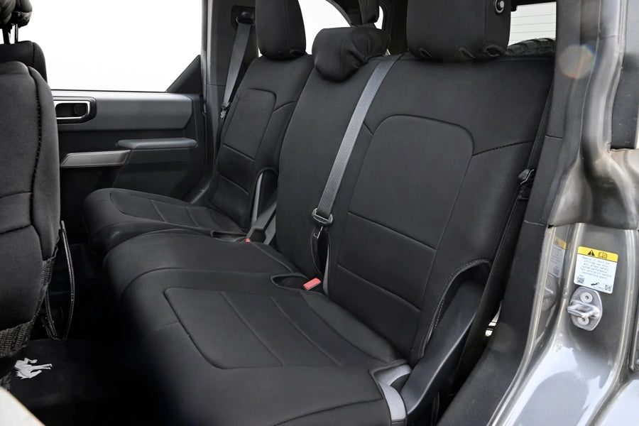 Body Armor Rear Seat Covers - Black