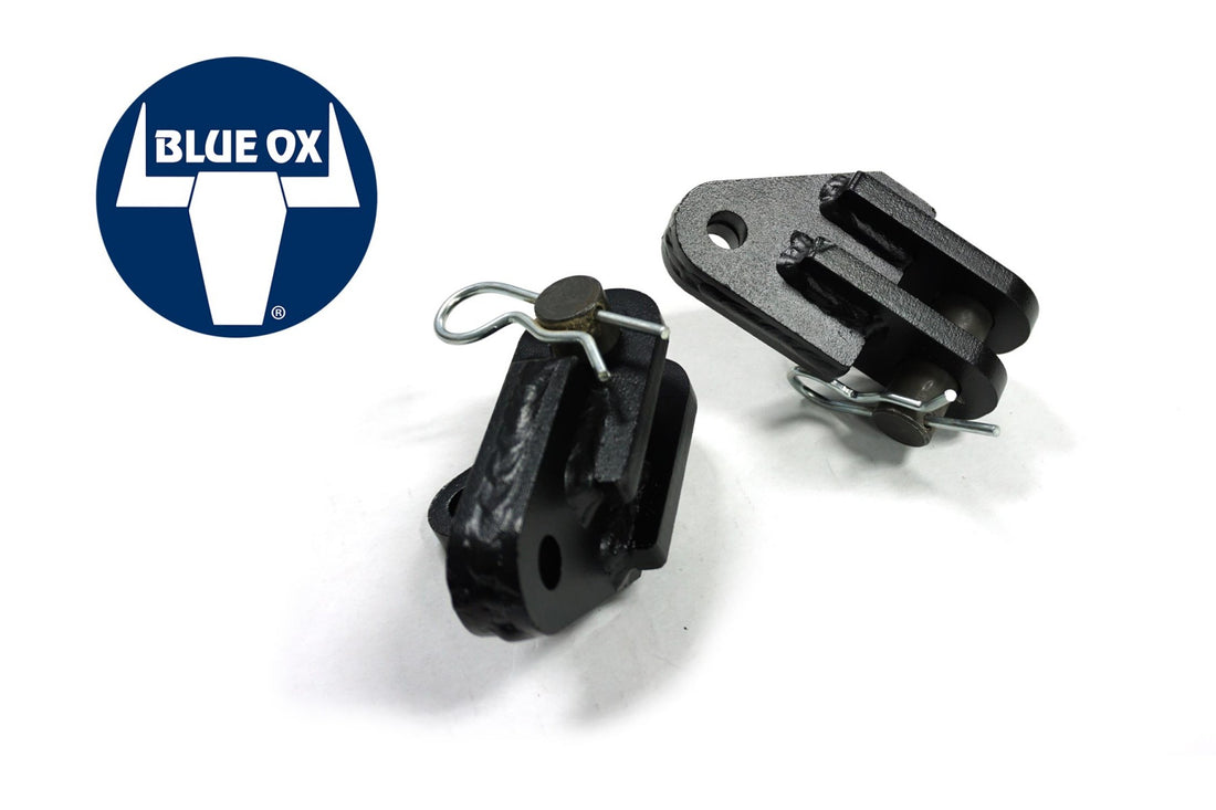 LOD Destroyer Front Bumper Blue OX Tow Bar Adapters