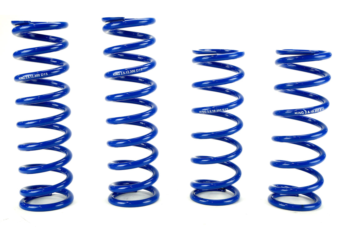 EVO Manufacturing Front and Rear Bolt on Coilover HD Spring Set