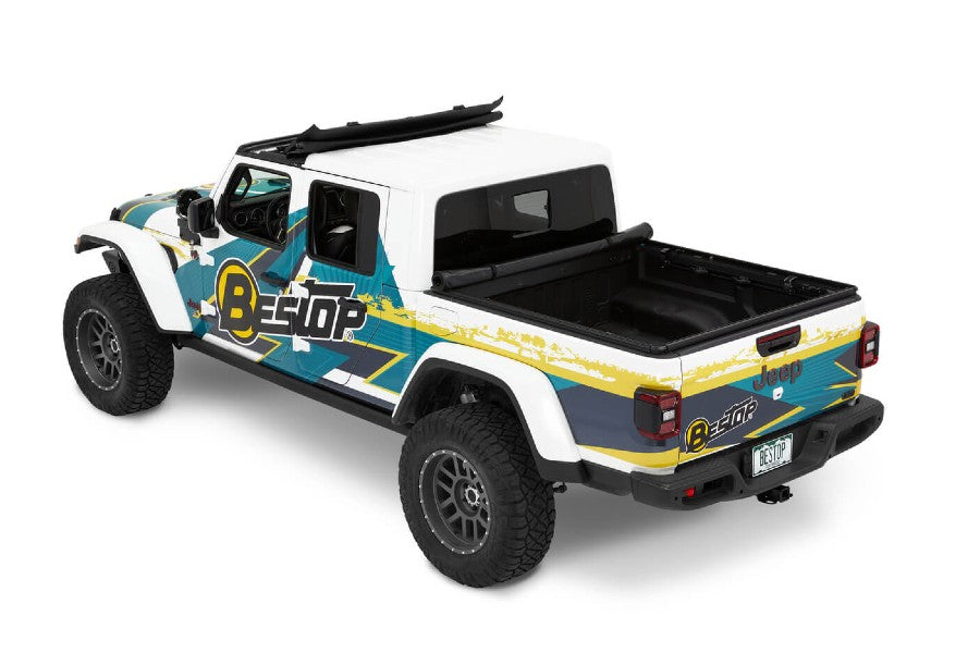 Bestop Supertop for Truck 2 Tonneau Cover, Black Twill