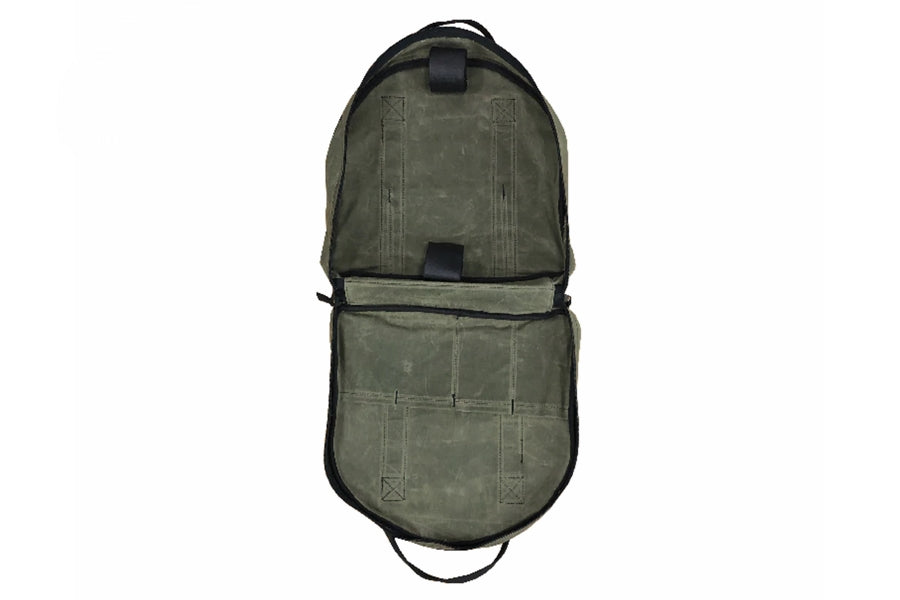 Overland Vehicle Systems Jumper Cable Bag Waxed Canvas #16