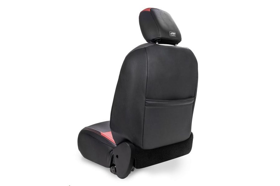 PRP Front Seat Covers w/Pocket, Pair, Black/Grey
