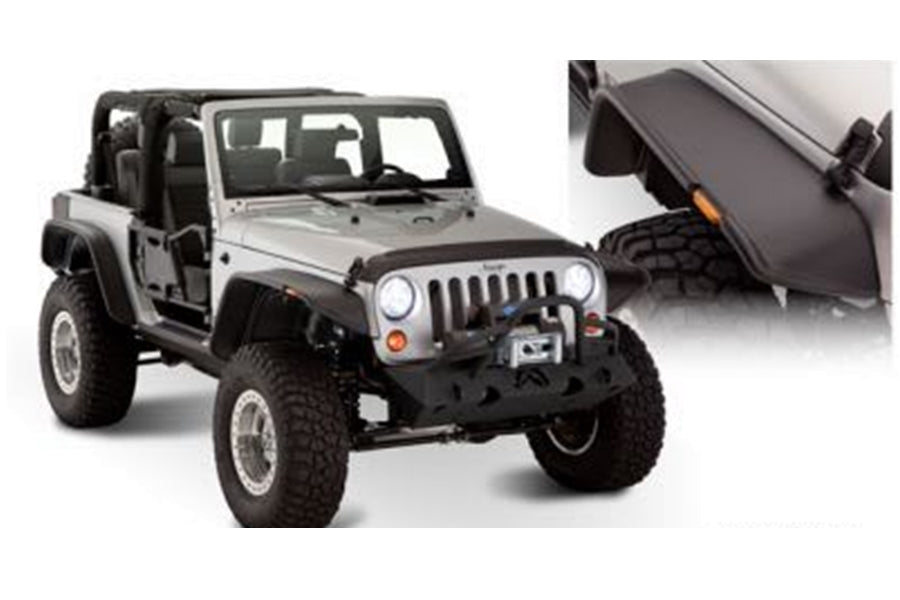 Bushwacker Flat Style Fender Flare Set