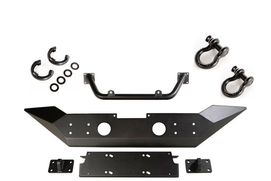 Rugged Ridge Spartan Bumper w/D-Rings and Isolator Package