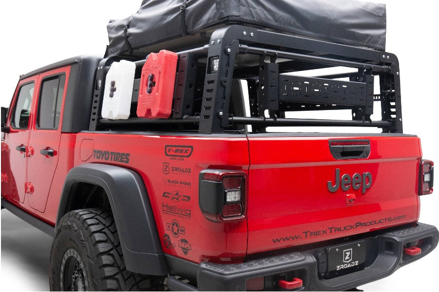 ZROADZ Overland Access Rack W/ Three lifting Side Gates, without Factory Rail