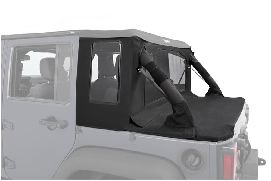 Bestop Halftop Soft Top Conversion Kit, Black Twill