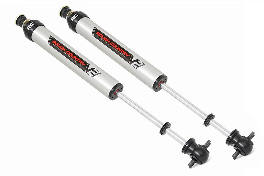 Rough Country V2 Front Shocks, Pair - 5-6.5in Lift