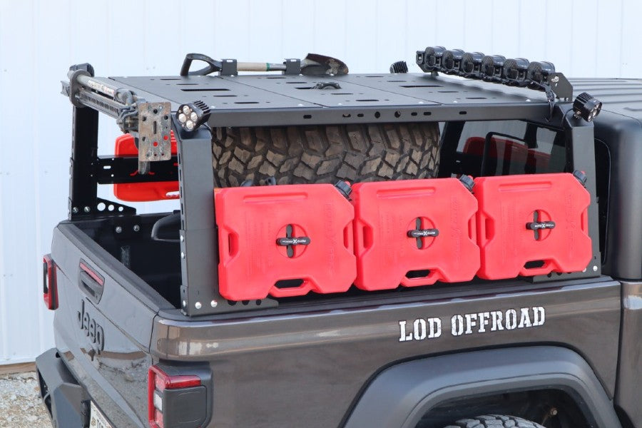 LOD Black Ops Bed Rack - Black