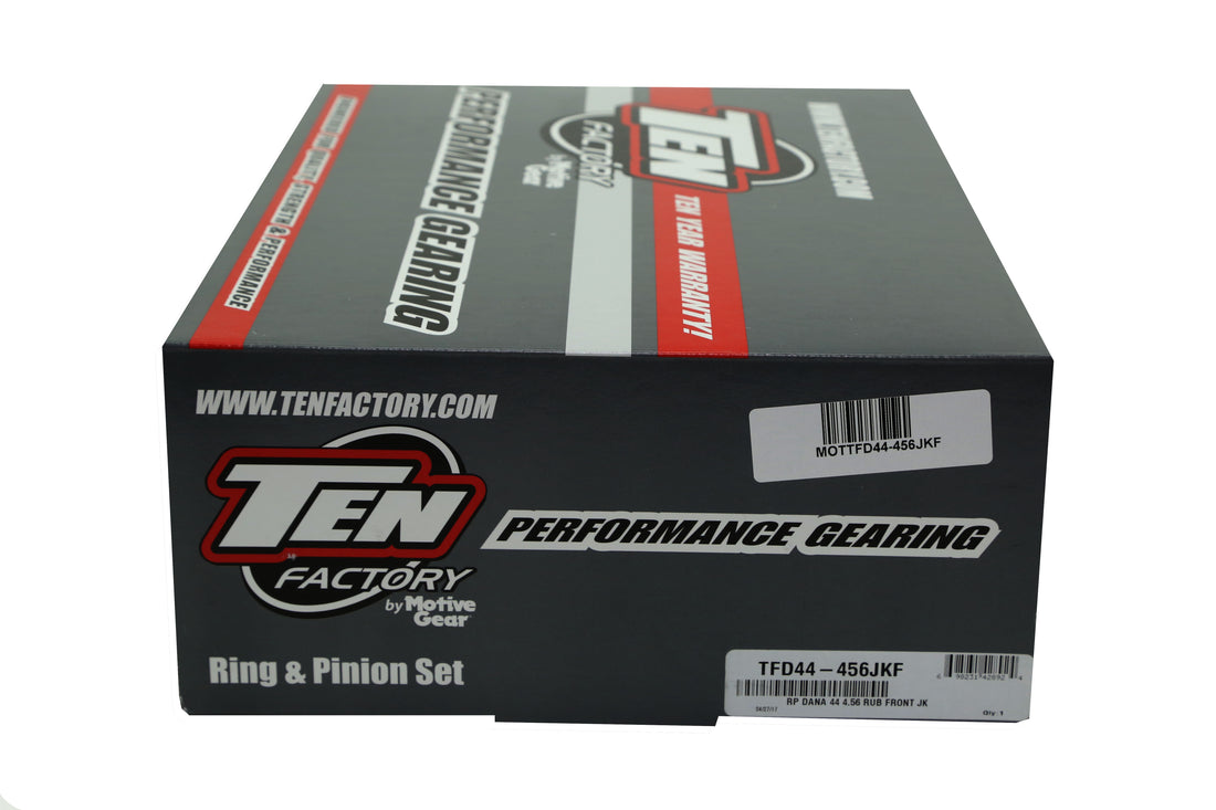 Ten Factory by Motive Gear Dana 44 4.56 Front Ring and Pinion Set